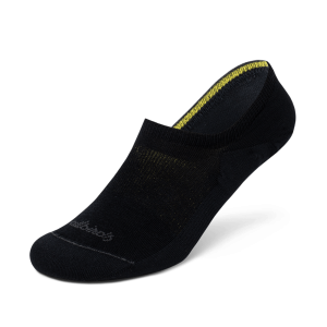 Anytime No Show Sock - Natural Black